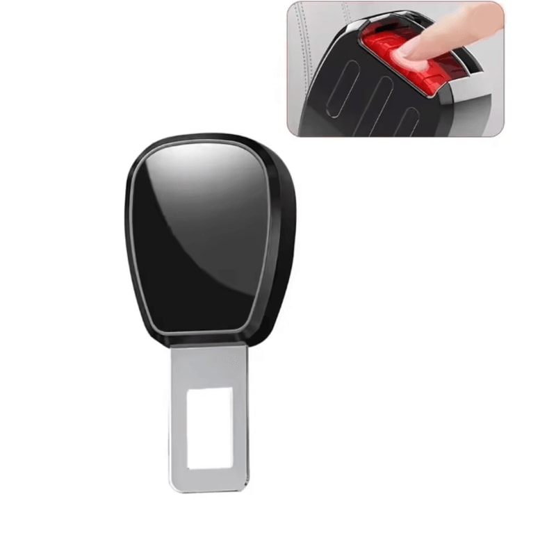 Universal Car Seat Belt Extender Clip Alloy Seat Belt Extension Buckle For Safer Comfortable Drivin 6