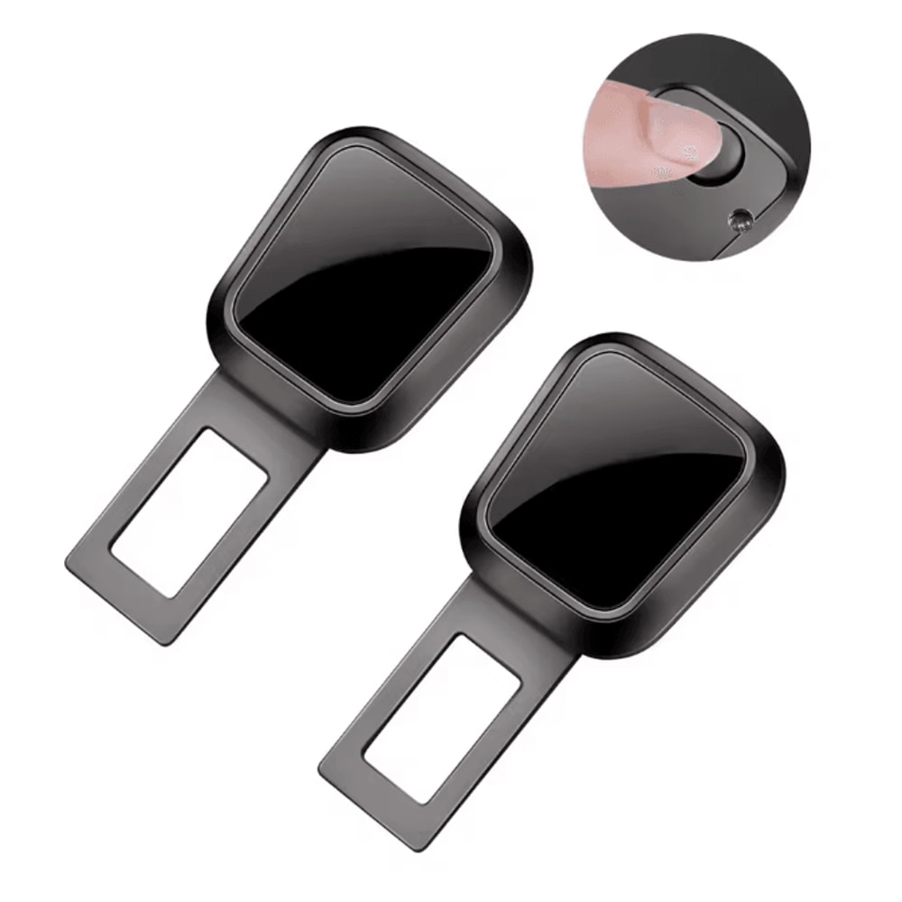 Universal Car Seat Belt Extender Clip Alloy Seat Belt Extension Buckle For Safer Comfortable Drivin 8