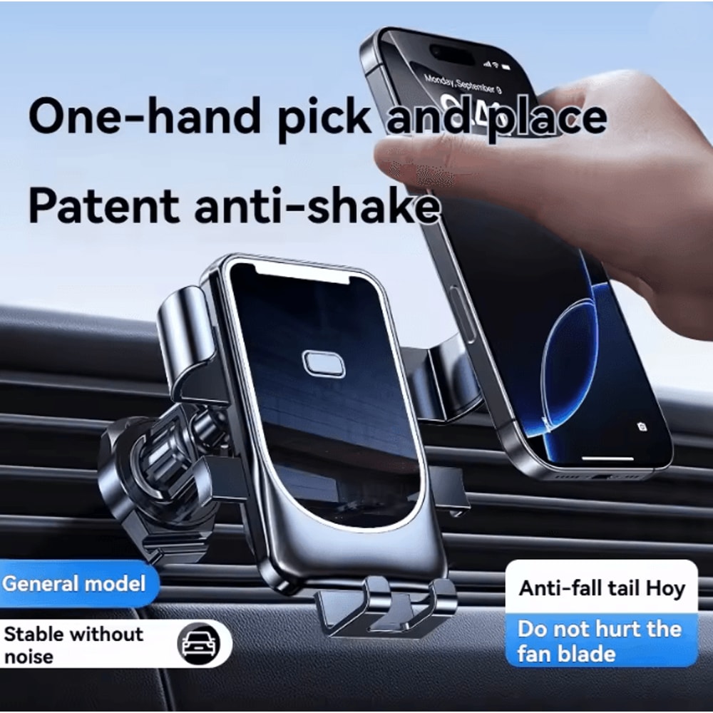 Universal Car Phone Holder Air Vent And Suction Mount Adjustable Smartphone Navigation Holder 0