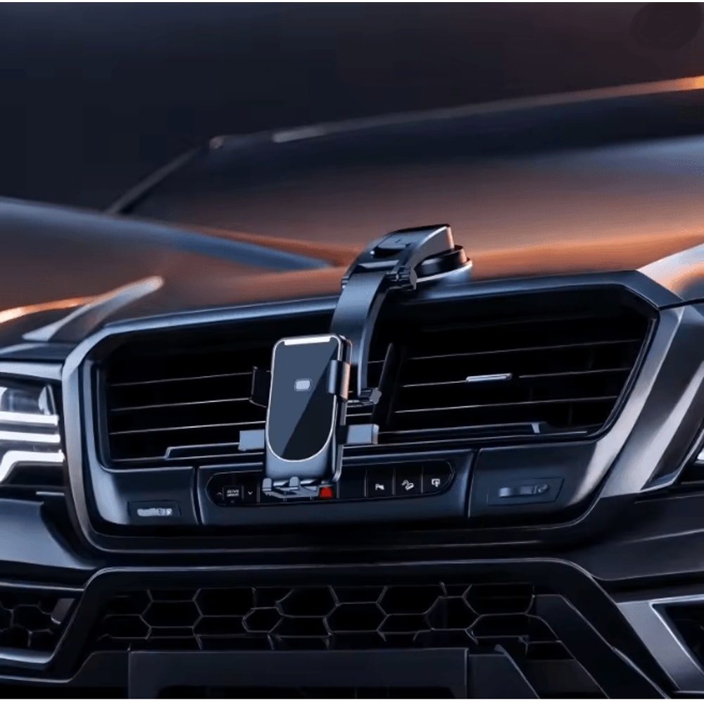 Universal Car Phone Holder Air Vent And Suction Mount Adjustable Smartphone Navigation Holder 2