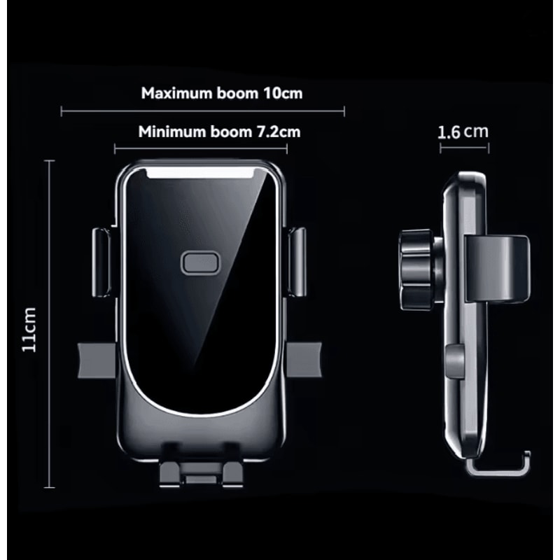 Universal Car Phone Holder Air Vent And Suction Mount Adjustable Smartphone Navigation Holder 3