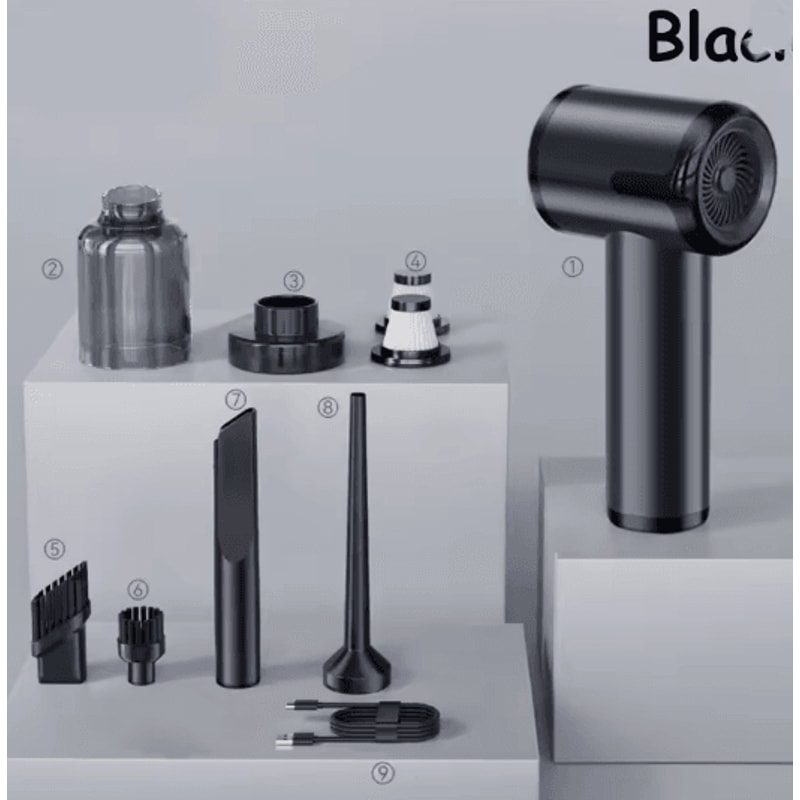 PowerBlast Portable Car Vacuum Cleaner Wireless 4 In 1 Handheld Vacuum 2