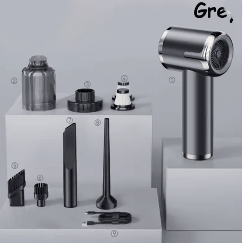 PowerBlast Portable Car Vacuum Cleaner Wireless 4 In 1 Handheld Vacuum 3