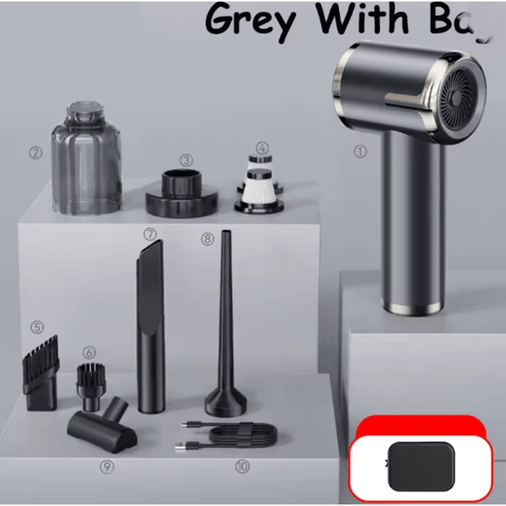 PowerBlast Portable Car Vacuum Cleaner Wireless 4 In 1 Handheld Vacuum 4