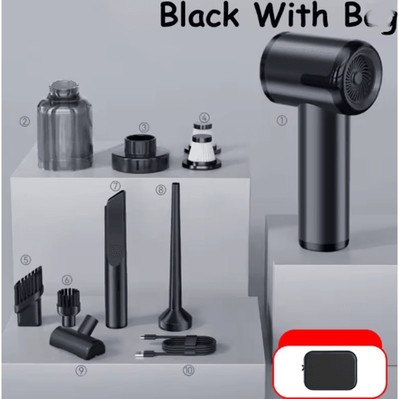 PowerBlast Portable Car Vacuum Cleaner Wireless 4 In 1 Handheld Vacuum 5