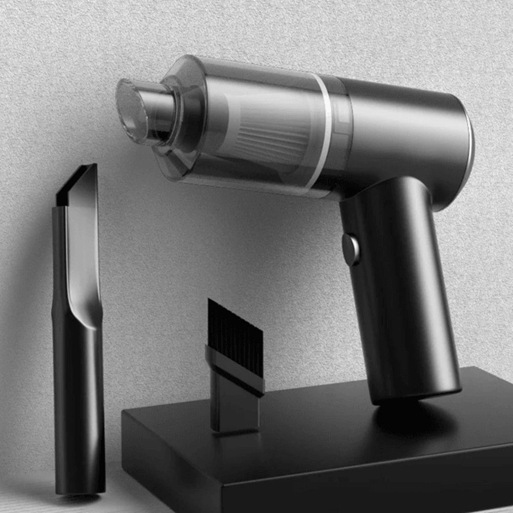 CleanJet Mini Car Vacuum Cleaner Wireless Handheld Wet And Dry Vacuum 4