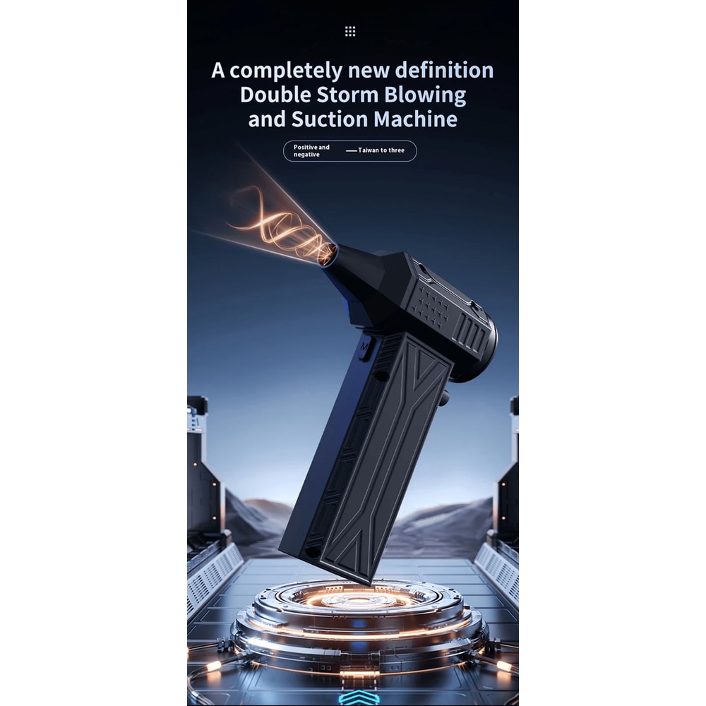 TurboJet Portable Air Blower And Vacuum Cleaner High Power Dust Blower 0