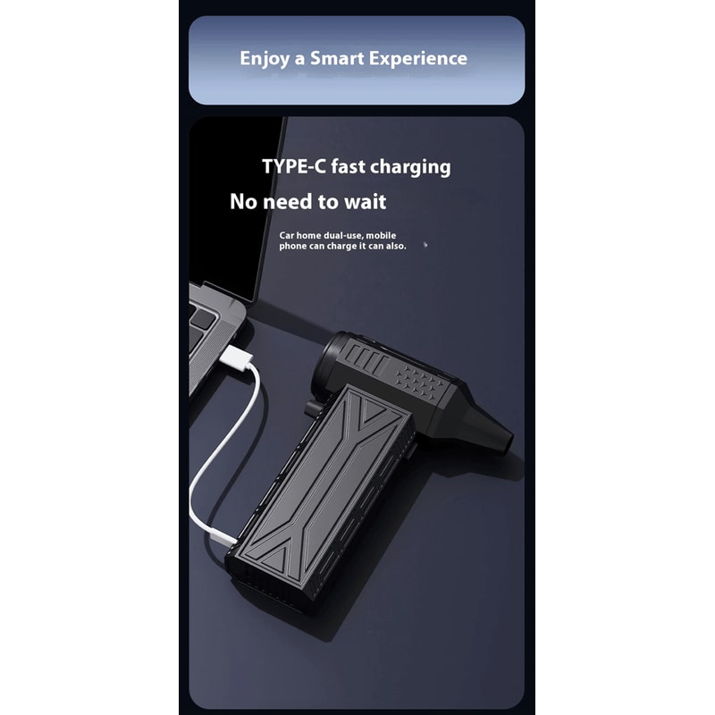 TurboJet Portable Air Blower And Vacuum Cleaner High Power Dust Blower 2