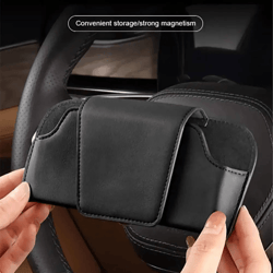 premium car sunglasses holder sun visor glasses case