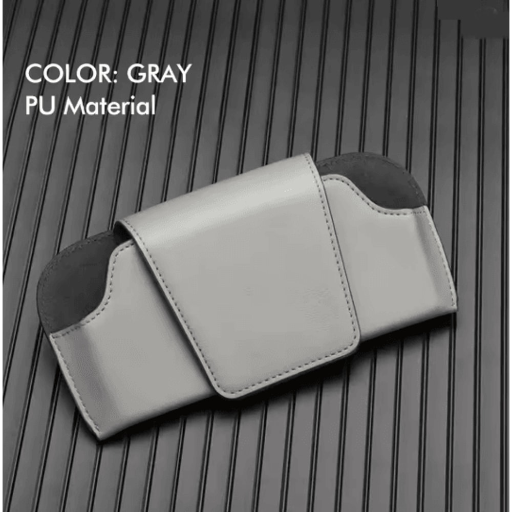 Premium Car Sunglasses Holder Sun Visor Glasses Case 5