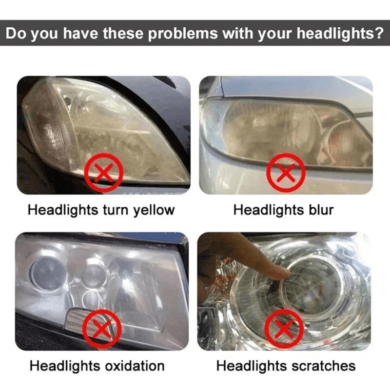 CrystalBeam Headlight Restoration Spray Car Headlight Cleaner 0