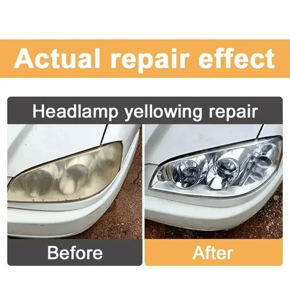 CrystalBeam Headlight Restoration Spray Car Headlight Cleaner 1
