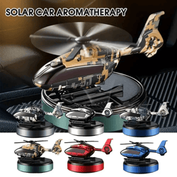 solar spin helicopter car air freshener diffuser