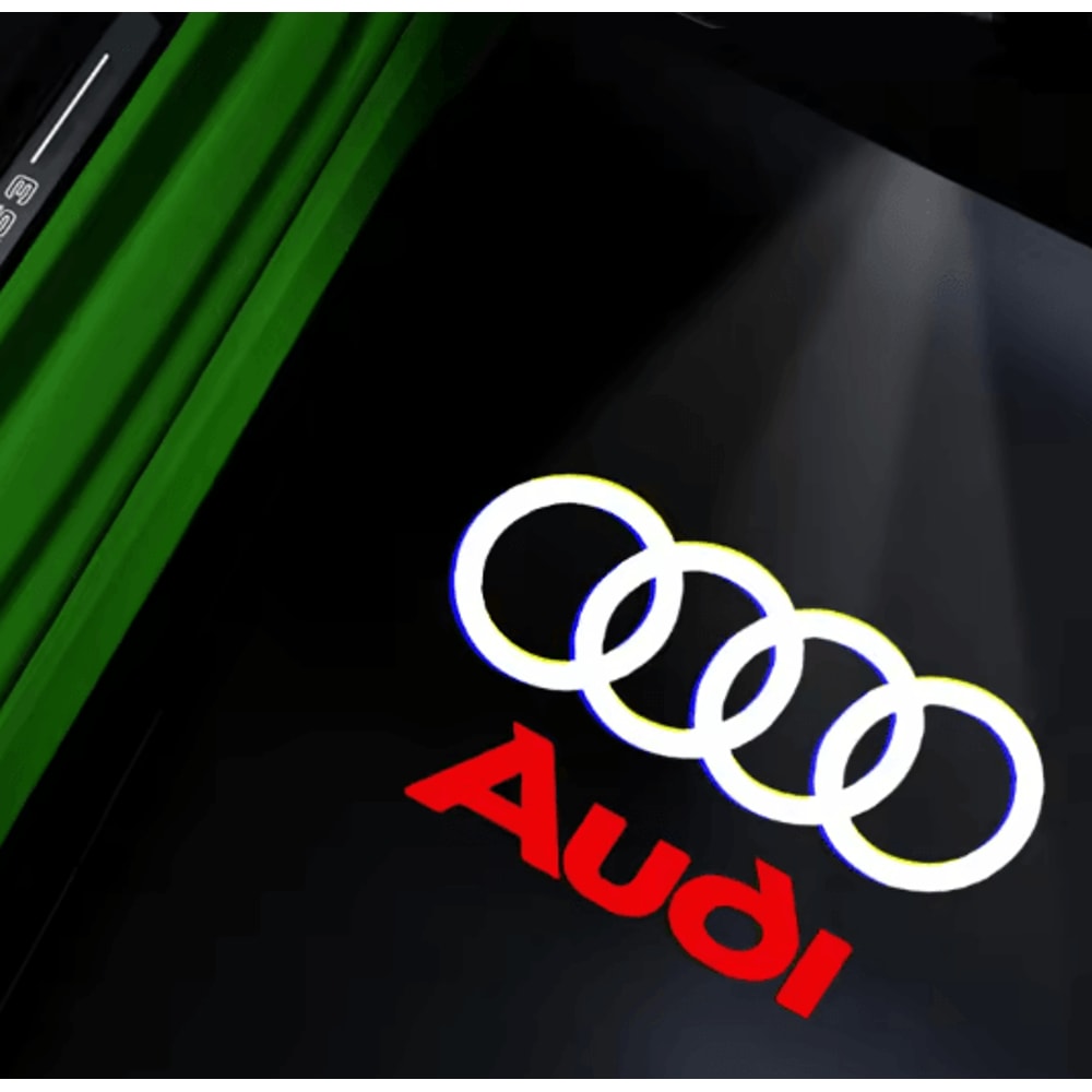 LuxeGlow LED Car Door Welcome Lights Projector 1