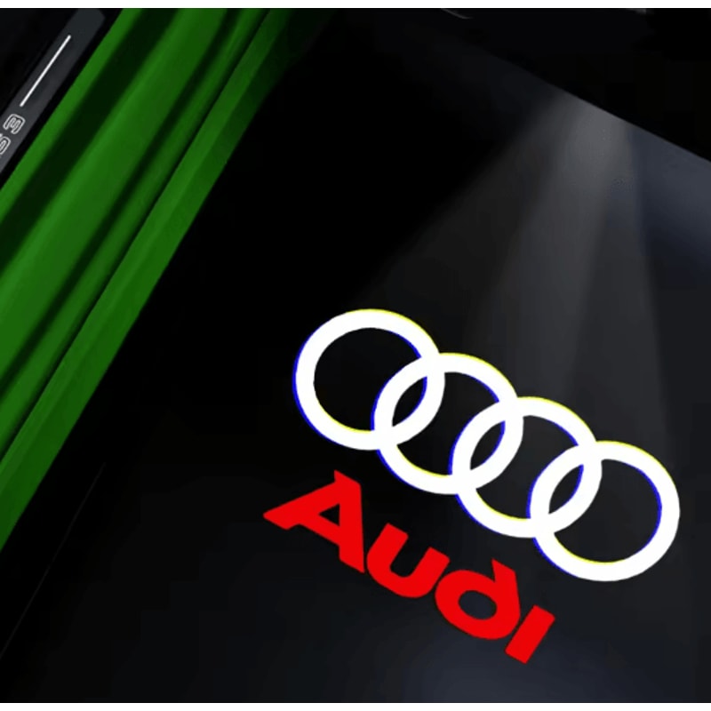 LuxeGlow LED Car Door Welcome Lights Projector 1