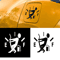 FuelPoint Reflective Car Fuel Tank Sticker Decal 2