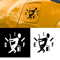 FuelPoint Reflective Car Fuel Tank Sticker Decal 2