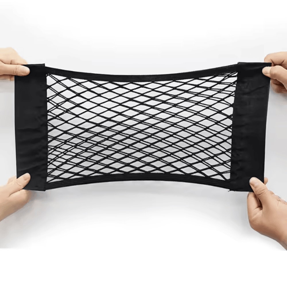 Universal Car Trunk Storage Net Organizer Adhesive Cargo Holder 2