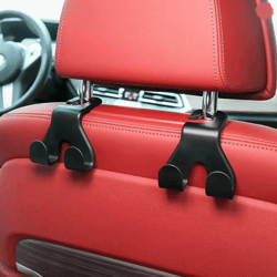 car seat back hook phone holder hidden storage organizer