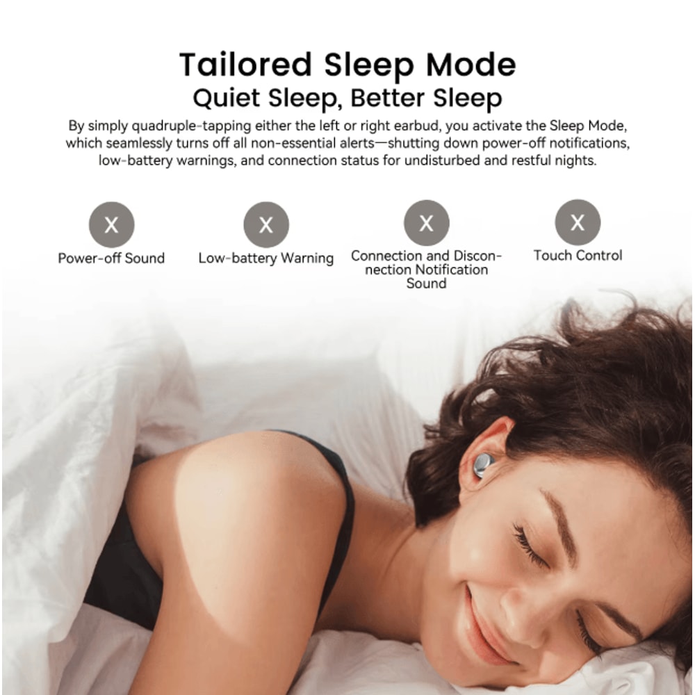 Blackview AirBuds 9 Wireless Bluetooth Earbuds Touch Control Headphones 1