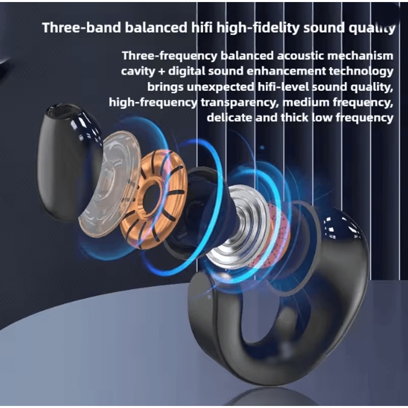 Bluetooth 53 Single Wireless Earbud Sports Headset With Microphone 1
