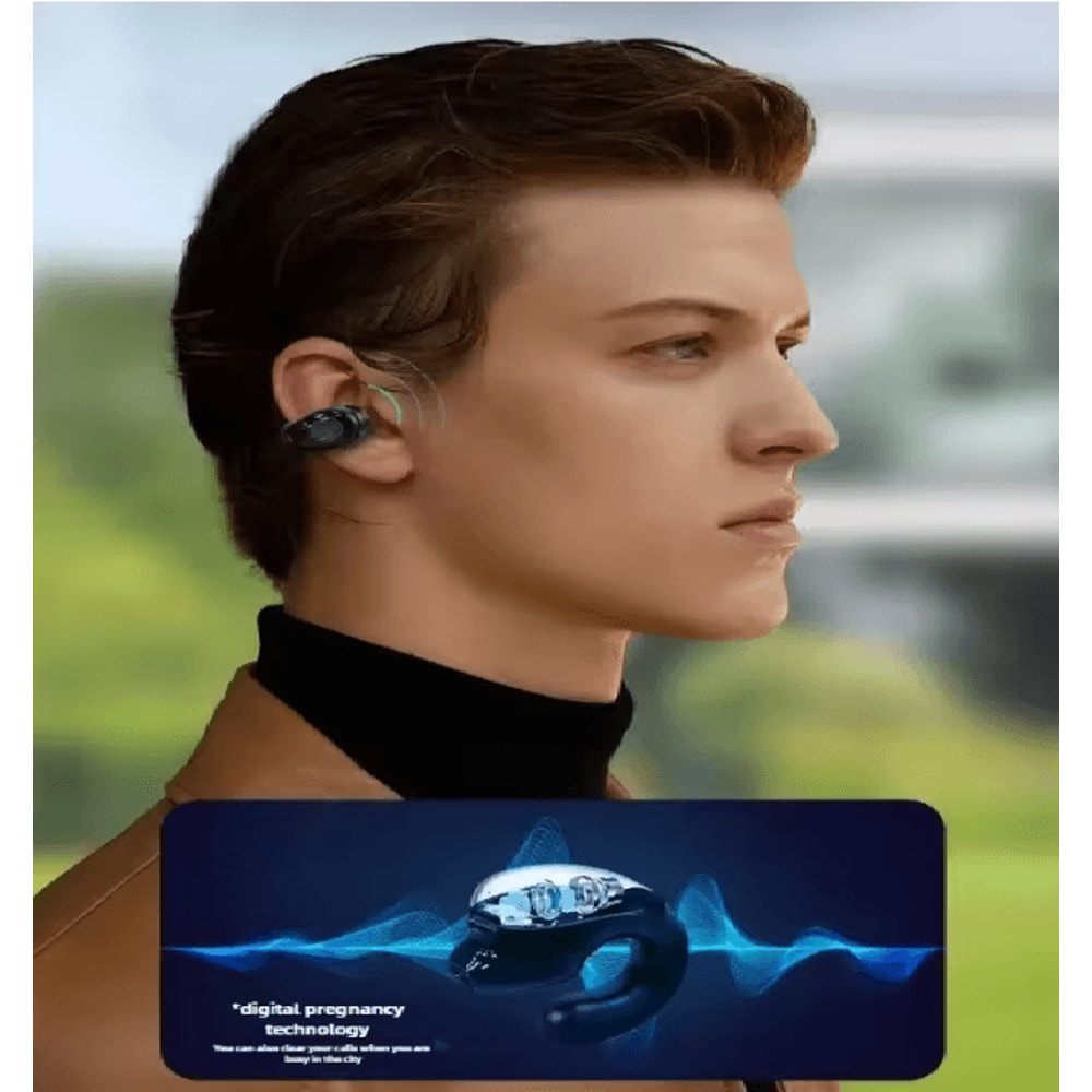 Bluetooth 53 Single Wireless Earbud Sports Headset With Microphone 3