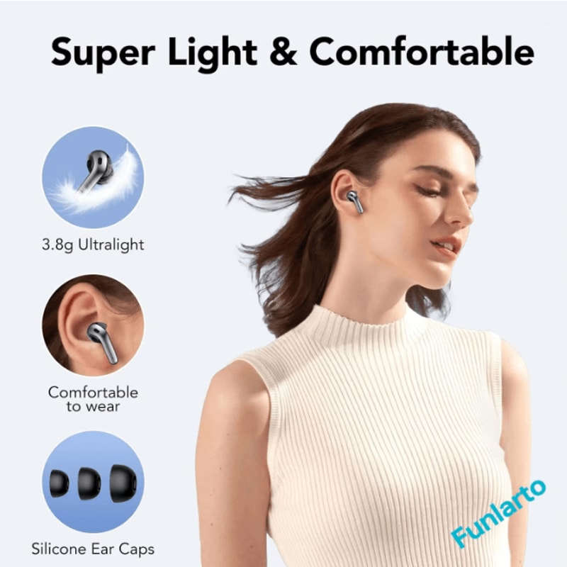 Wireless Bluetooth 53 Earbuds With Noise Reduction And Long Battery Life 3