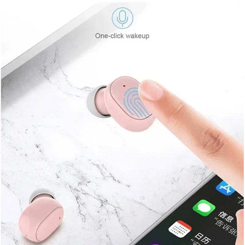 A6S Wireless Bluetooth Earbuds Touch Control Sports Headphones 2