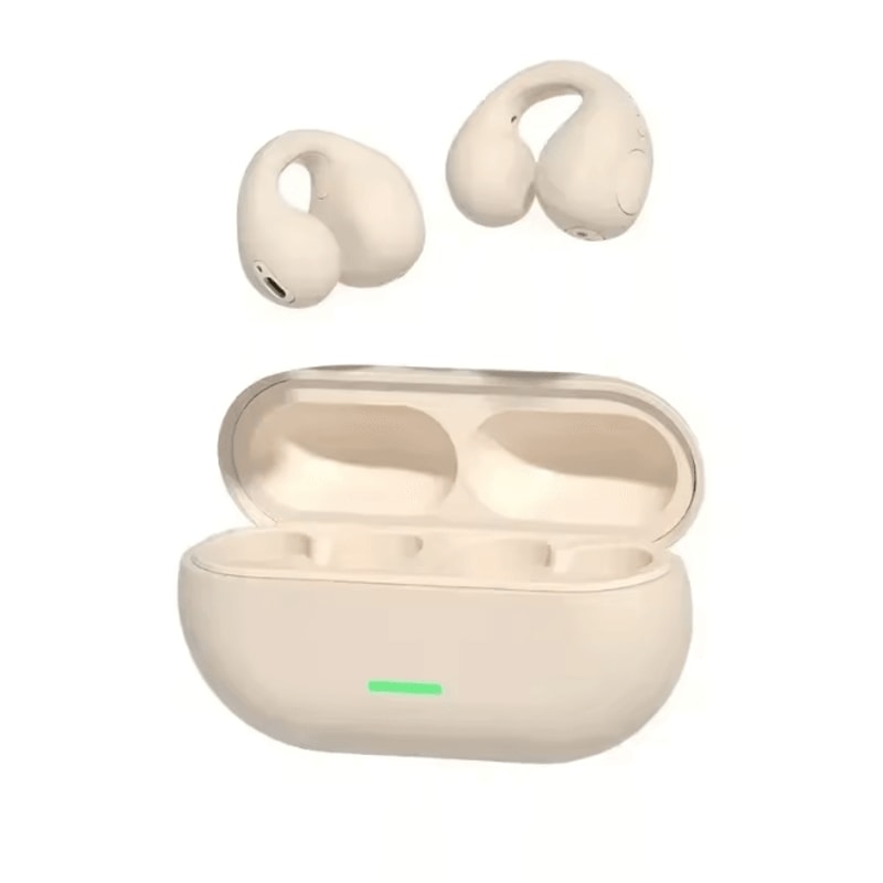 Bluetooth 53 Bone Conduction Clip Ear Headphones Wireless Sports Earbuds 6