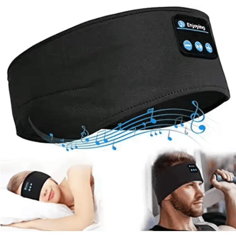 Bluetooth Sleep Headphones Headband Wireless Music Sleep Mask 6