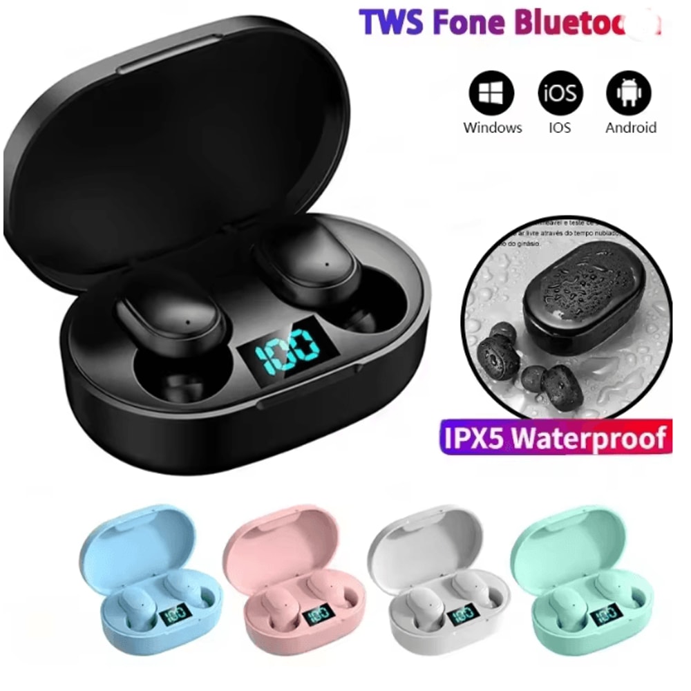 E6S Wireless Bluetooth Earbuds Noise Cancelling Headphones 0
