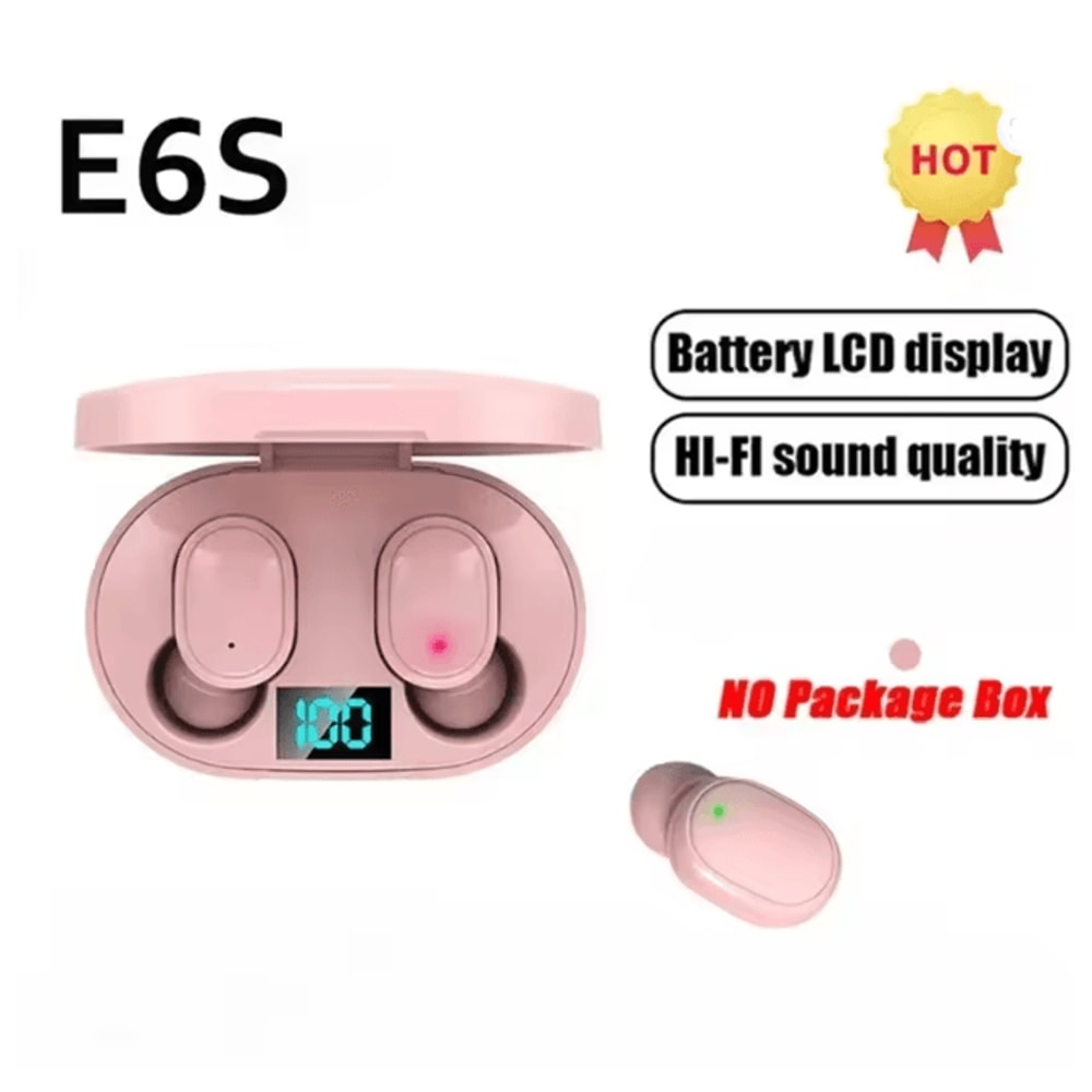 E6S Wireless Bluetooth Earbuds Noise Cancelling Headphones 8