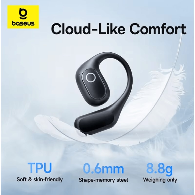 Baseus Eli 2i Fit Open Ear Wireless Sports Earbuds With Ear Hooks 1