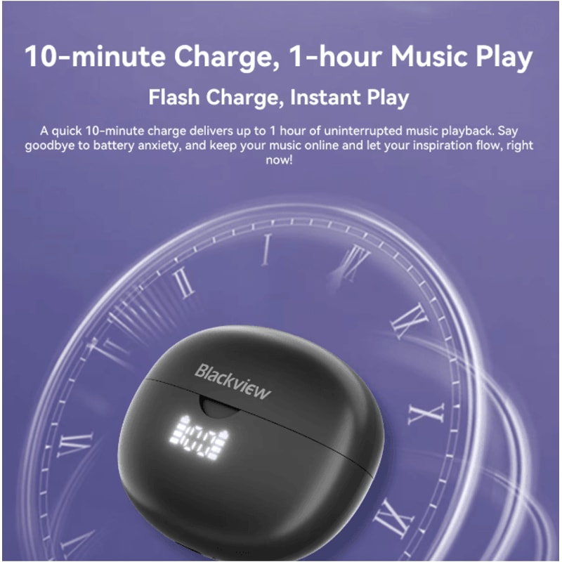 Blackview AirBuds 13 Open Ear Clip Wireless Bluetooth Earbuds 3