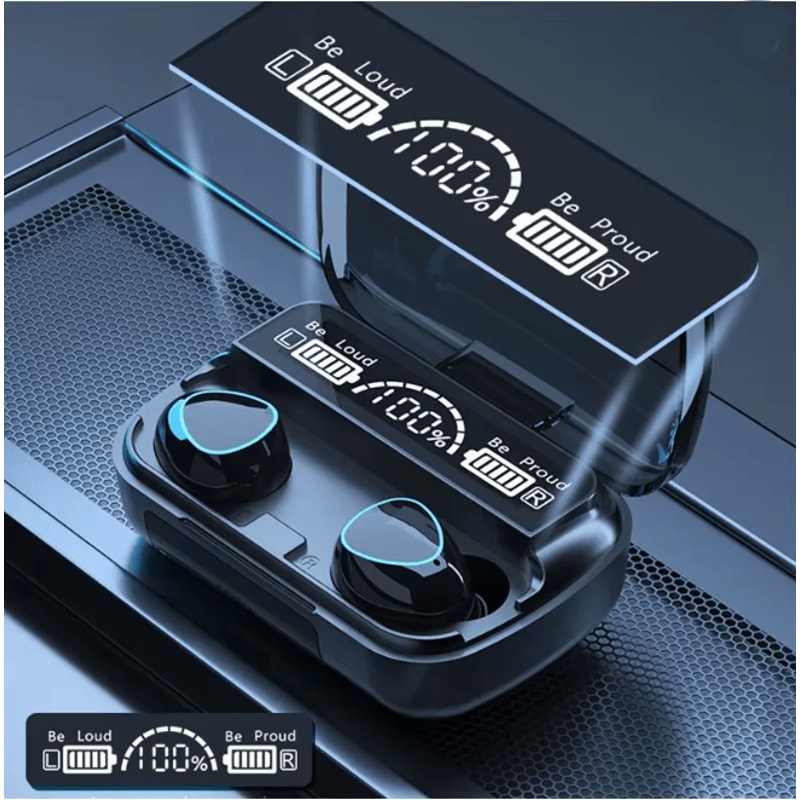 M10 Wireless Bluetooth Earbuds With Power Bank Charging Case 3