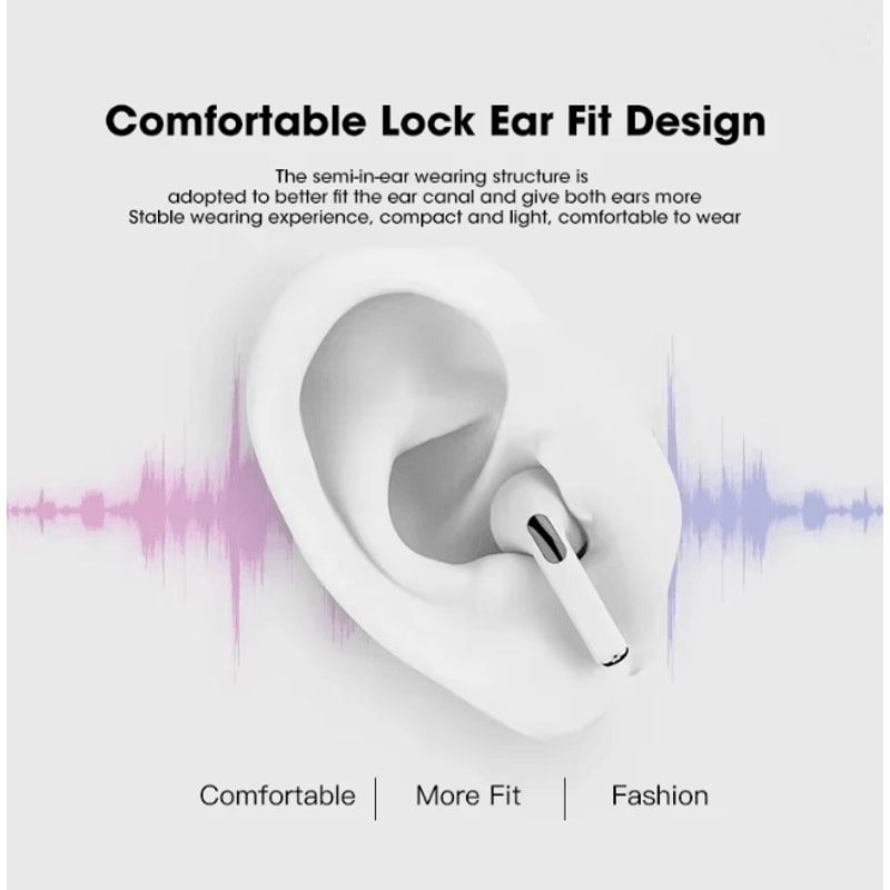Pro4 Wireless Bluetooth Earbuds In Ear TWS Headphones 1