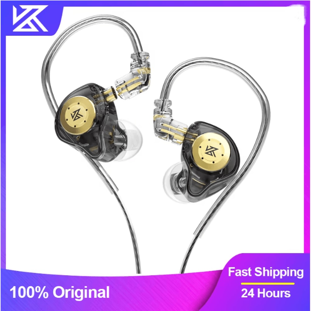 KZ EDX Pro HiFi In Ear Monitor Wired Earphones 0