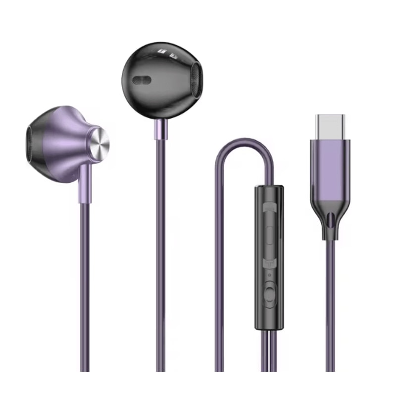 USB C Wired In Ear Headphones With HiFi Sound And Inline Control 14