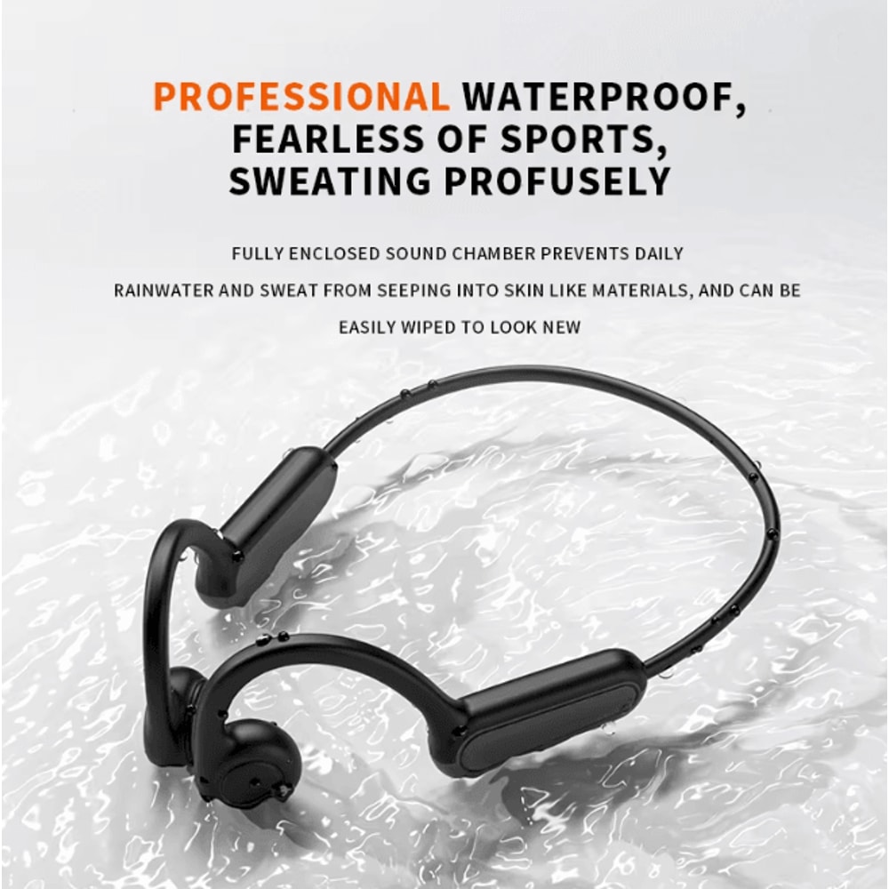 Bluetooth 53 Bone Conduction Sports Headphones With Ear Hook 1