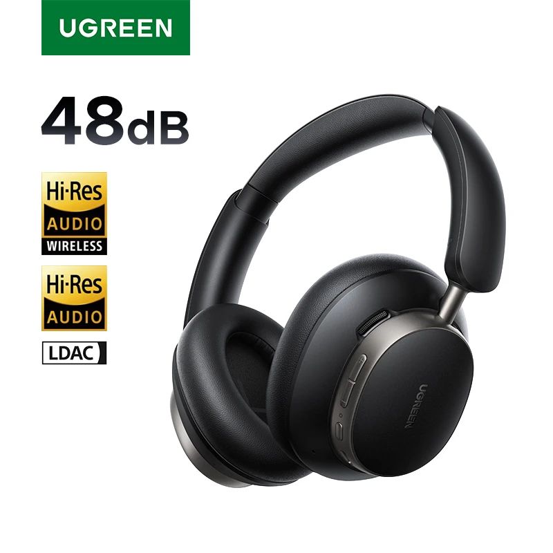 UGREEN Studio Pro Active Noise Cancelling Wireless Over Ear Headphones 0
