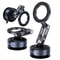 Magnetic Car Phone Holder With Vacuum Suction Foldable Mount 0