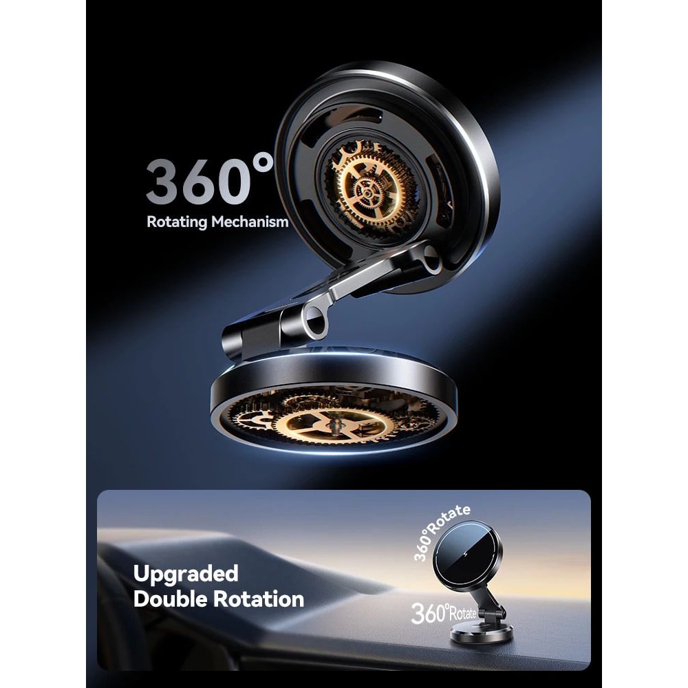 Joyroom Magnetic Wireless Car Charger Phone Mount With 15W Fast Charging 1