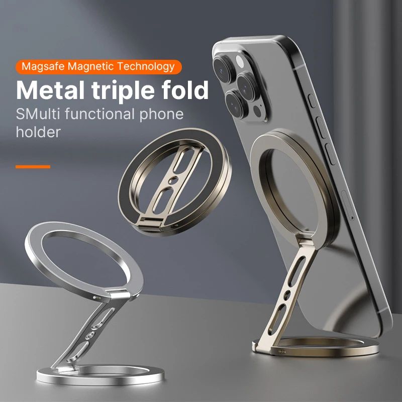 Magnetic Phone Ring Holder Stand For MagSafe Phones 0