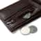 Genuine Leather Mens Wallet With Coin Pocket And Zipper 3