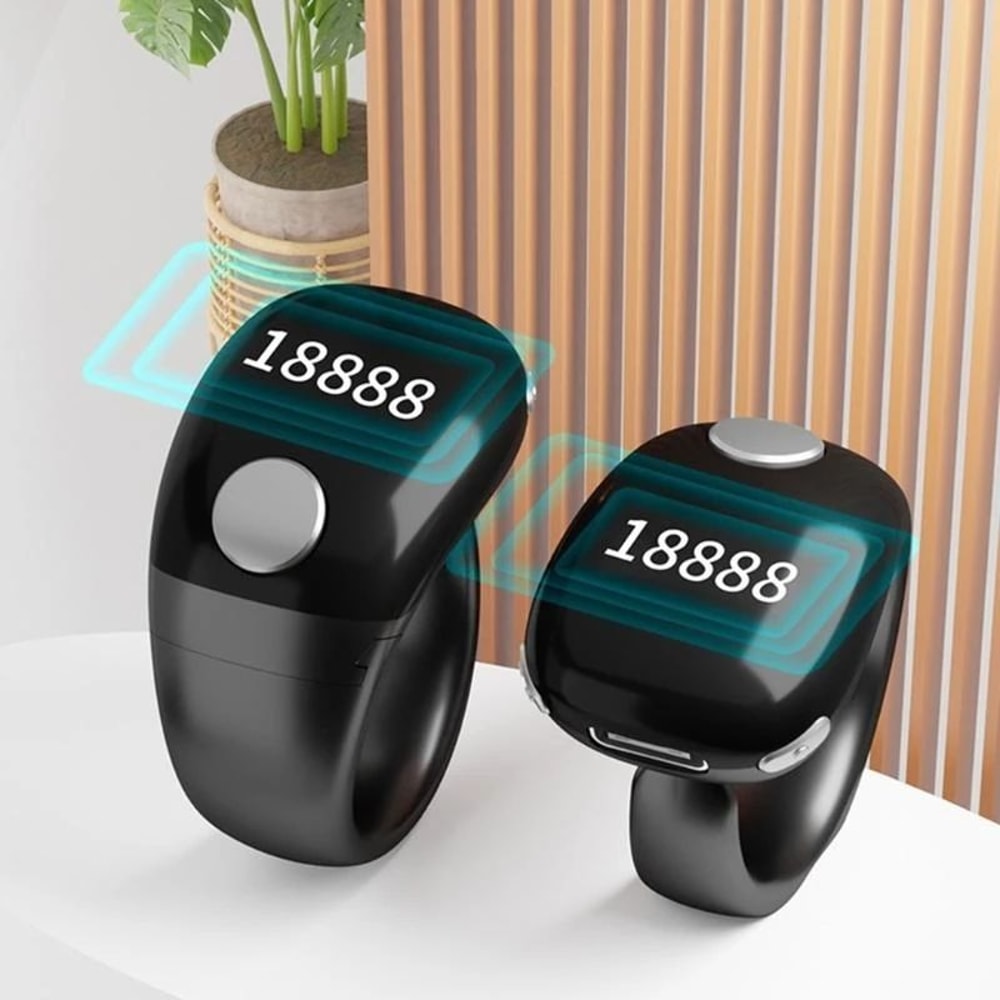 Digital Stitch Counter Ring For Knitting And Crochet 1