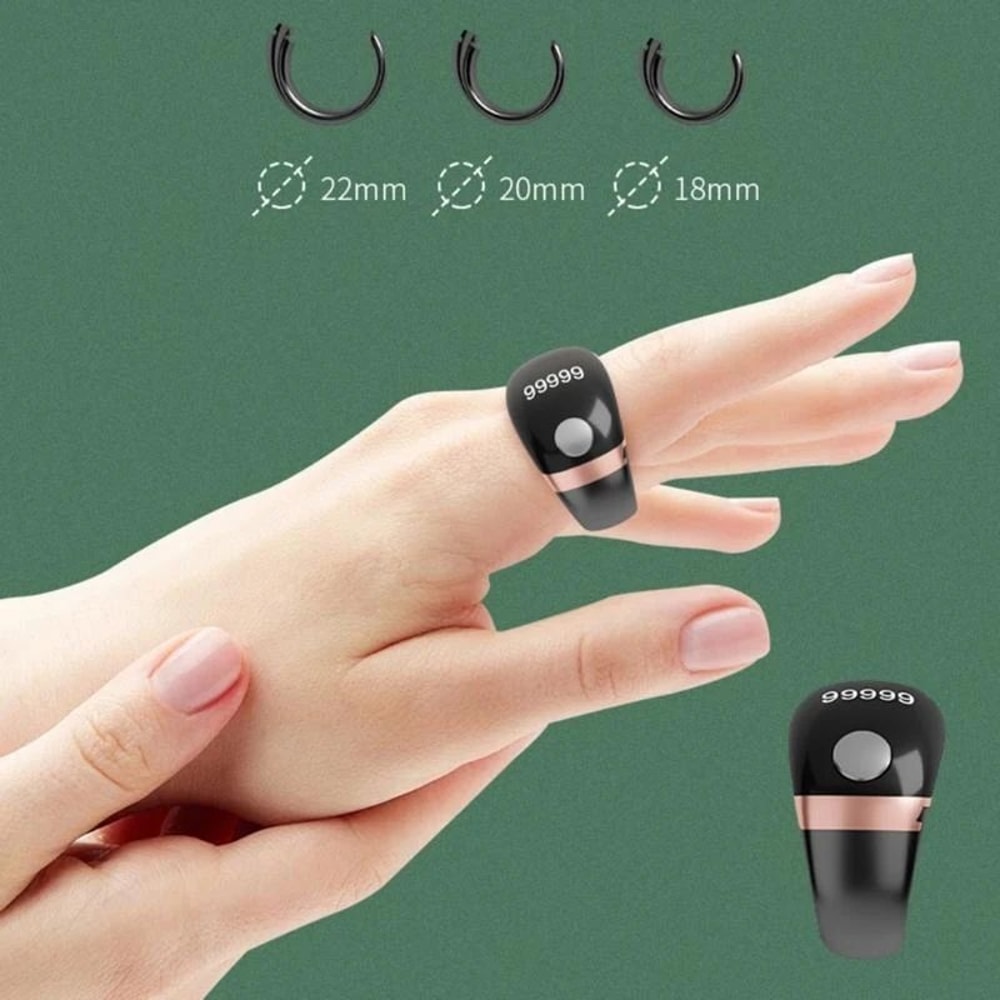 Digital Stitch Counter Ring For Knitting And Crochet 5