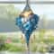 Blue Conch Shell Suncatcher Coastal Window Hanging Decor 1