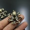 Retro Brass Octopus Figurine Vintage Ocean Desk Decoration 4