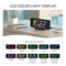 RGB Digital Alarm Clock With Mood Light And USB Charging 2