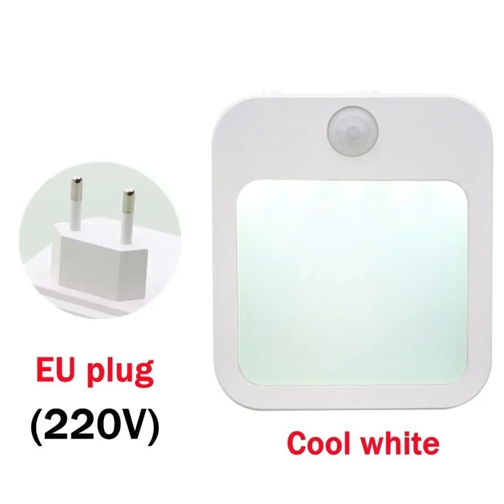 Motion Sensor LED Night Light Dimmable Smart Plug In Lamp 7